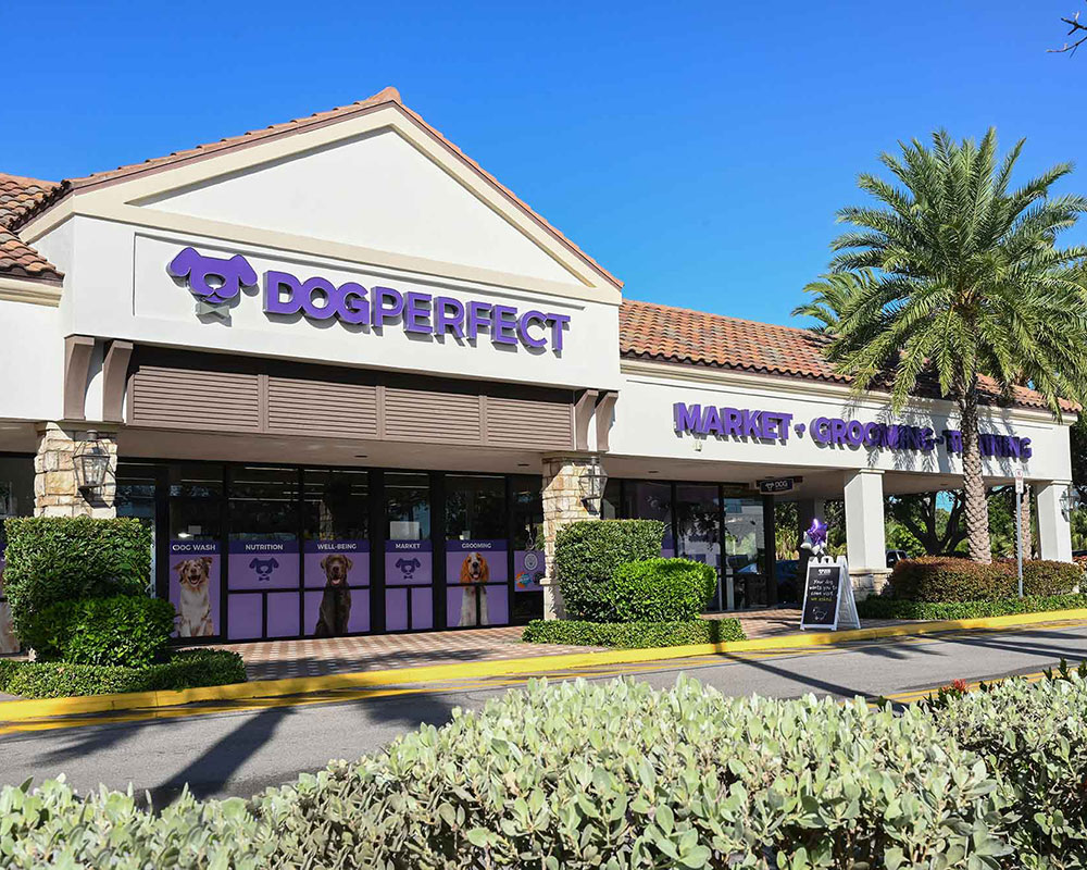 Exterior of the DOGPerfect The Landings store