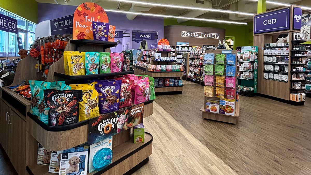 Interior of the DOGPerfect Lakewood Ranch store